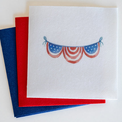 Americana Collection - Cocktail Napkins