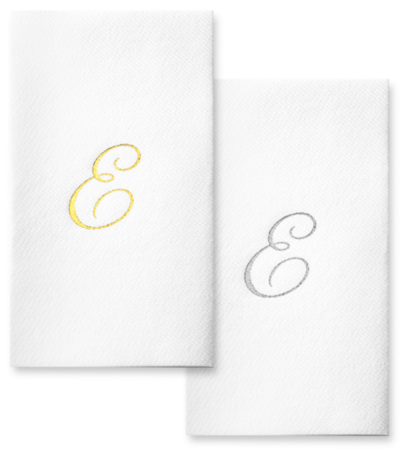 Monogram Foil Hand Towels