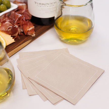 Cotton Cocktail Napkins - Wholesale