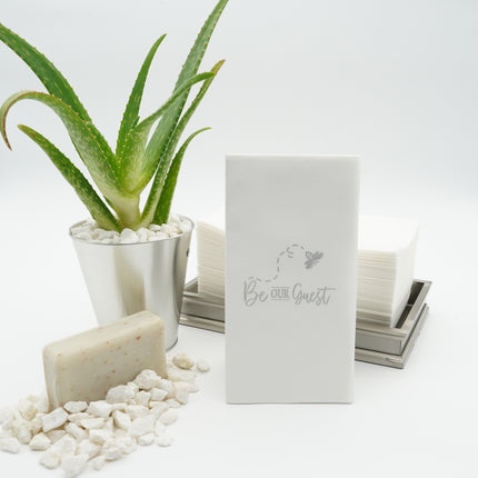 Fancy Hand Towels - Foil Print