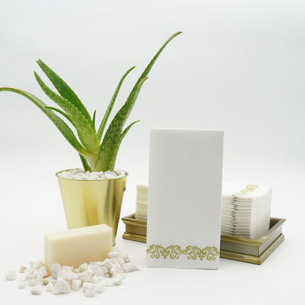 Fancy Hand Towels - Border