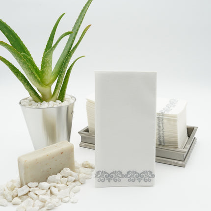 Fancy Hand Towels - Border