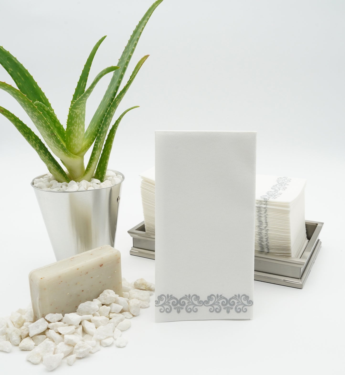 Fancy Hand Towels - Border