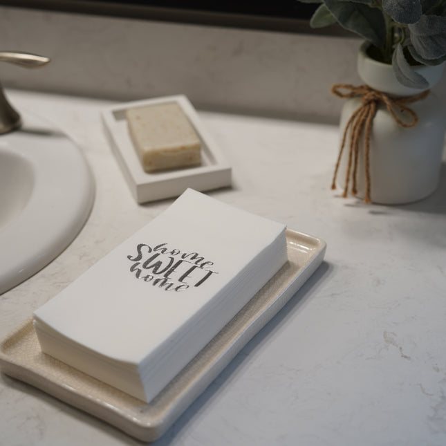 Fancy Hand Towels - Foil Print