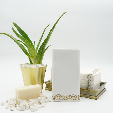 Fancy Hand Towels - Border