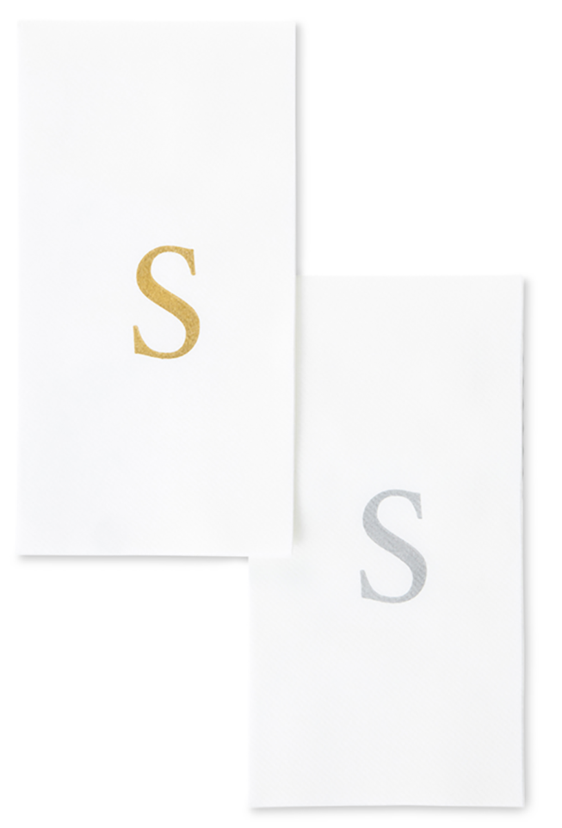 Monogram Matte Hand Towels